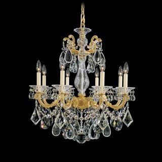 Schonbek La Scala Collection 8 Light Crystal Chandelier   #N4767