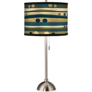 Giclee Dots & Waves Table Lamp   #60757 66207
