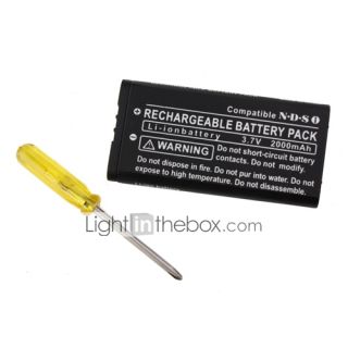 USD $ 6.99   Rechargeable Battery Pack for Nintendo DSi (2000mAh