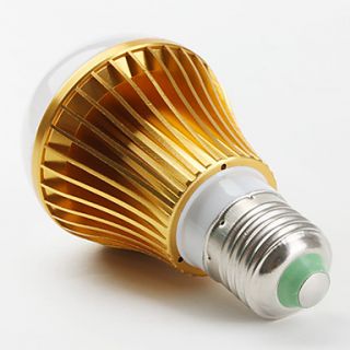 630lm 5000K natürliches weißes Licht golden shell led ball (85 265V