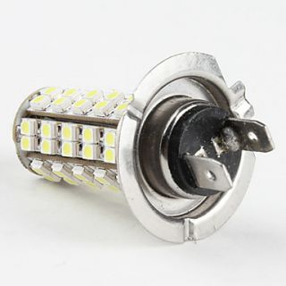 USD $ 8.99   H7 4.76W 1210 SMD 68 LED White Light Bulb for Car Lamps