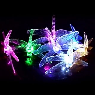 EUR € 21.78   2.5m 3w 20 LED Blaulicht dragonfly förmige LED String