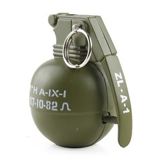 USD $ 3.79   Hand Grenade Shaped Lighter with Sound Effect (Green
