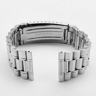 USD $ 2.79   Unisex Stainless Steel Watch Band 18MM (Silver),