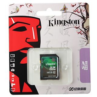 USD $ 25.79   16GB Kingston Hi speed Class 10 SDHC Flash Memory Card