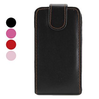 PU Leather Case with Flip Magnet Closure for iPhone 3G and 3GS