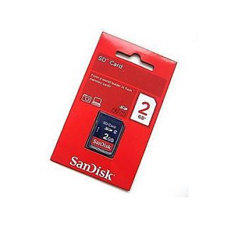 EUR € 7.81   2gb SanDisk SD hukommelseskort, Gratis Fragt På Alle