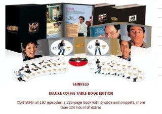 Seinfeld The Complete Series Box Set TV Series 32 DVDs Coffee Table