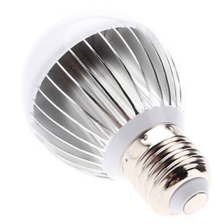 4W 400 450LM 6000 6500K Natural White Light LED Ball Bulb (85 265V