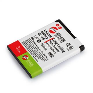 EUR € 4.87   750mAh vervangende mobiele telefoon batterijen BL 4B