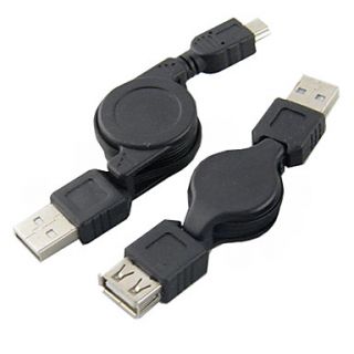 EUR € 1.83   USB macho a hembra Cable de extensión Fexible (75cm