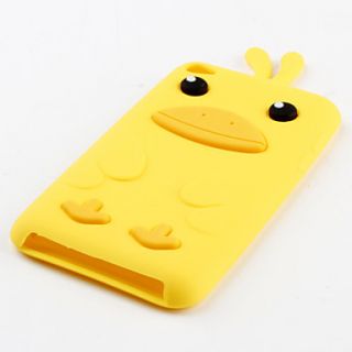 USD $ 5.89   Lovely Cartoon Duck Design Soft Case for iPod touch,