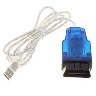 EUR € 12.87   OBDII USB Car diagnostica cavo   blu, Gadget a