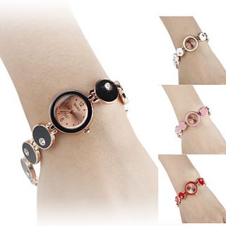 USD $ 5.89   Womens Alloy Analog Quartz Bracelet Watch (Assorted