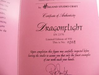 Enchantica Dragon Flight EN237 568 of 950 Original Map Box Certificate