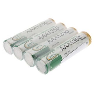 EUR € 2.93   BTY Bateria recarregável Ni MH AAA (1350 mAh), Frete