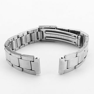 USD $ 1.99   Unisex Stainless Steel Watch Band 12MM (Silver),