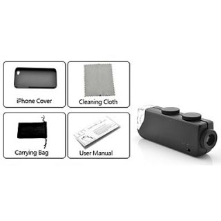 USD $ 39.99   Premium Digital Microscope and Case for iPhone 4 and 4S