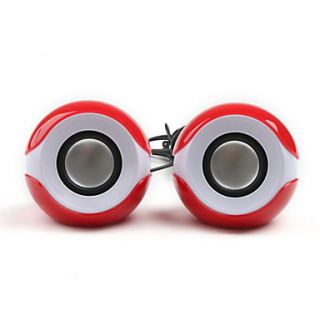 EUR € 18.94   mini speaker multimediali (rosso), Gadget a Spedizione