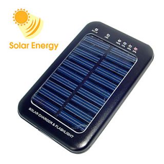 600 mah caricabatterie solare per cellulari, fotocamere e lettori