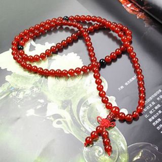 EUR € 11.49   brésil naturel 3a agate rouge 108 chapelets bracelet