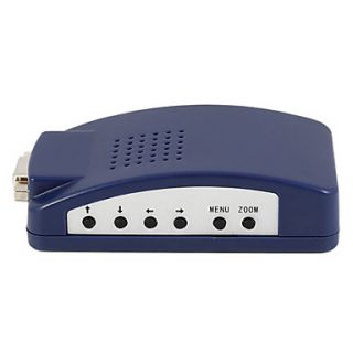 USD $ 39.99   PC to TV Converter (Composite, S Video and VGA),