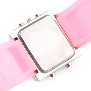 USD $ 6.39   Fashion Girl Women Wrist Watch Pink Watchband Pink Dial
