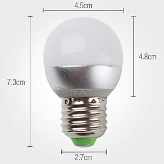 varm hvit LED ball pære (100 240V), Gratis Frakt På Alle Gadgets