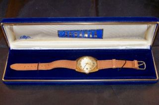 Juvenia Chronometer 36000 18k Solid Gold Watch Automatic.With box NO