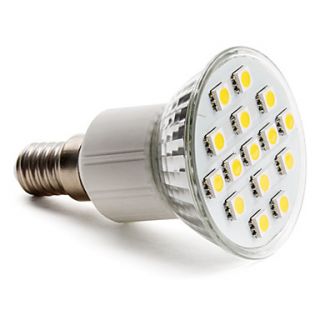 e14 5050 SMD 15 Ampoule LED blanc chaud 150 200lm de lumière (230v, 2