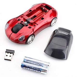 USD $ 15.29   Supercar 2.4GHz Wireless 800/1200dpi Optical Mouse (2 x