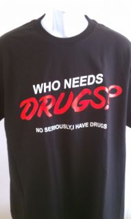 Funny Drug T Shirt Kush Pot Weed Marijuana New SM Med LG XL 2X Wiz