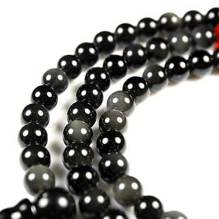 EUR € 11.49   brasil natural de obsidiana 108 pulsera de perlas de