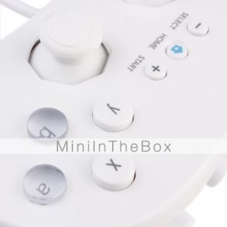 USD $ 9.99   Classic Game Controller for Wii/Wii U (White),