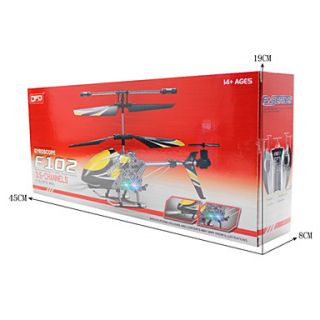 Dual Color 3.5 Channle Gyro Remote Control Helicopter (Assorted Colors