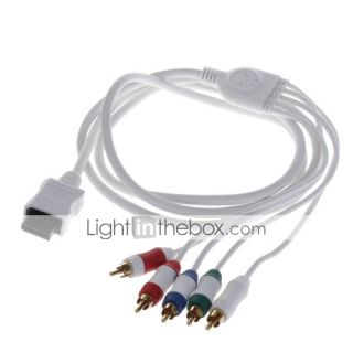 USD $ 10.52   Gold Plated Component Audio and Video AV Cable for Wii