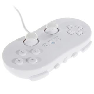 classico ngc gamecube controller per wii / wii u (bianco)