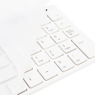 slank 2,4 GHz trådløst tastatur og mus sett med silikon tastatur