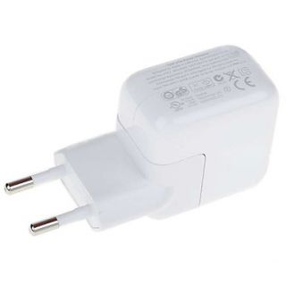USB AC Mains Charger EU Adapter for iPad