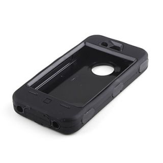 USD $ 3.49   Robot Hard Rubber Case Cover For Iphone4 (Black),