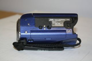 JVC Everio GZ MS240 16 GB Camcorder Blue for Parts