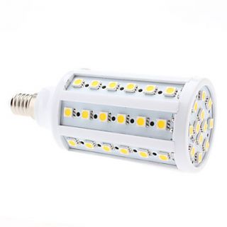 SMD 1100 1150LM 2700 3300K Warm White Light LED Corn Bulb (220 240V