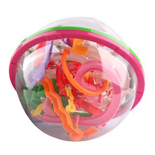 3D Labyrinth Ball UFO Intelligence Ball Educational Toy (138 Barriers)