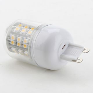 G9 48x3528 SMD 3W 150LM 3000 3500K Warmes Weißes Licht LED Korn Lampe