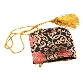 EUR € 12.41   Red And Yellow Pomegranate Brocade Bags, Gratis Frakt