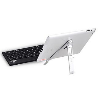 Genuine ROCK 78 Key Silicon Bluetooth Keyboard with Stand Holder for