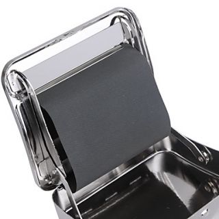 USD $ 5.99   Mascotte 2 in 1 Steel Cigarette Roller + Storage Box