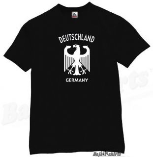 Deutschland Germany T Shirt Cool German Tee Pop BK M