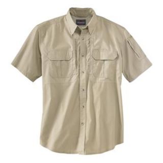 Woolrich Elite Khaki Short Sleeve Operator Shirt