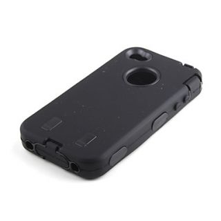 USD $ 3.49   Robot Hard Rubber Case Cover For Iphone4 (Black),